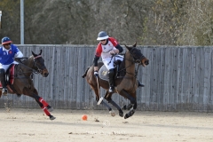 The Playnation Arena Polo Test Match at The All England Polo Club, Hickstead, 02/03/2019 - High Goal Challenge: Hedonism Wines v Centtrip Wales - Test Match for the Brian Morrison Tropby: England vs France - © www.imagesofpolo.com