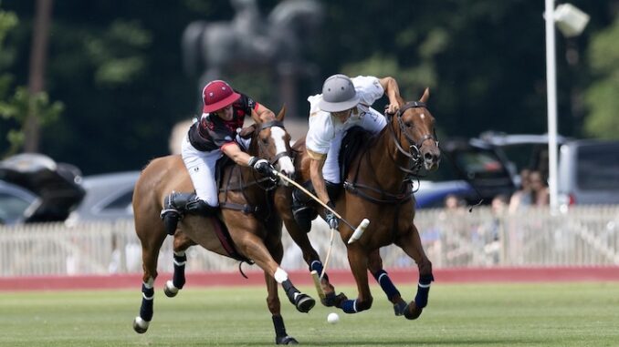 Matt Perry of White Crane v Jeronimo del Carril of La Magdeleine Cartier Queen's Cup 2025 copyright Pablo Ramirez