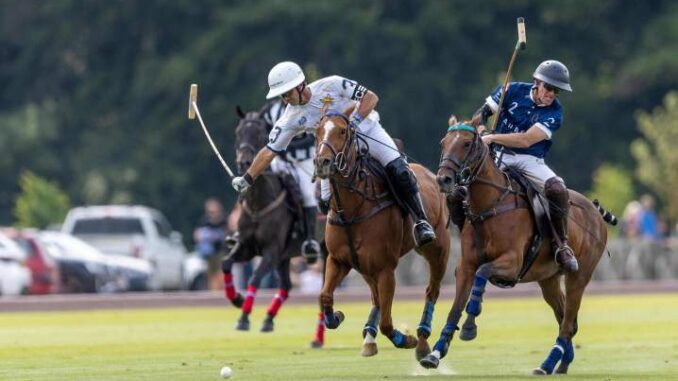 Pablo Macdonough for King Power v Aureus's Mark Tomlinson Cartier Queen's Cup quarter finals 2025 copyright Pablo Ramirez