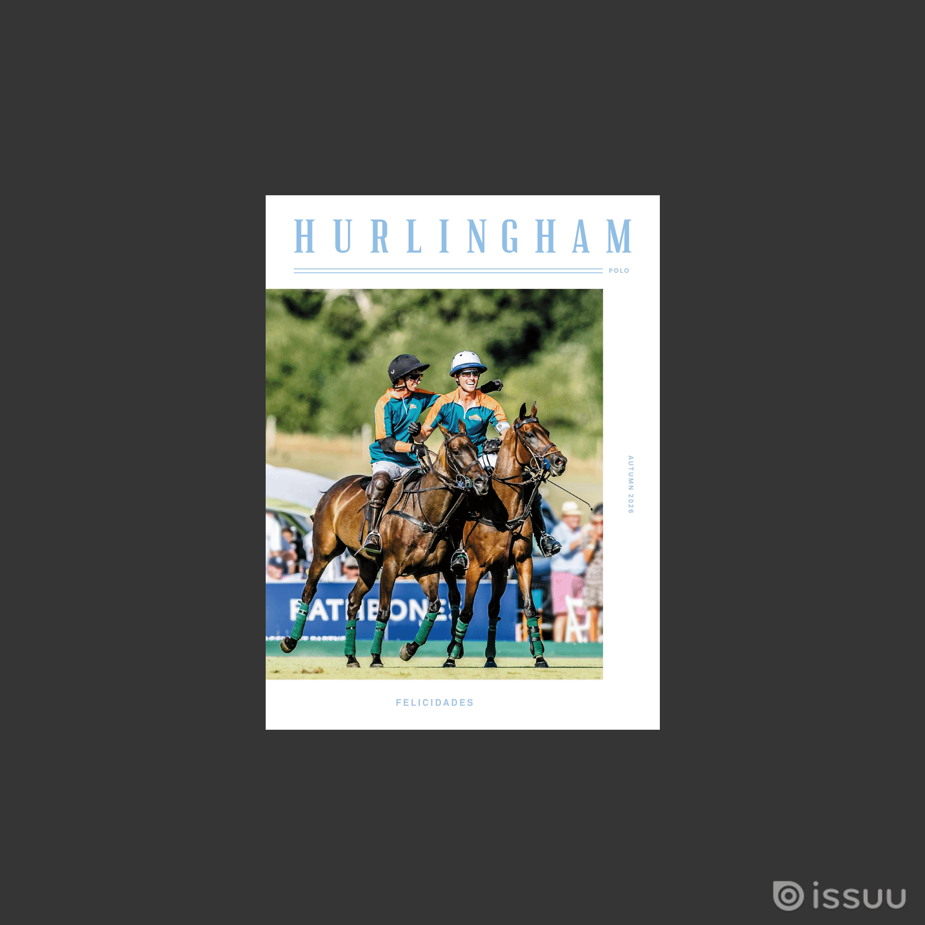 Hurlingham polo Autumn issue 2026